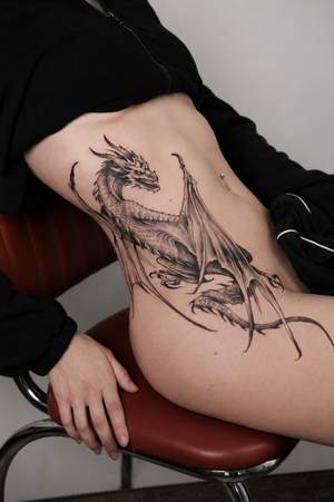 Fineline Tattoo von Katy, BUGGKAT Berlin