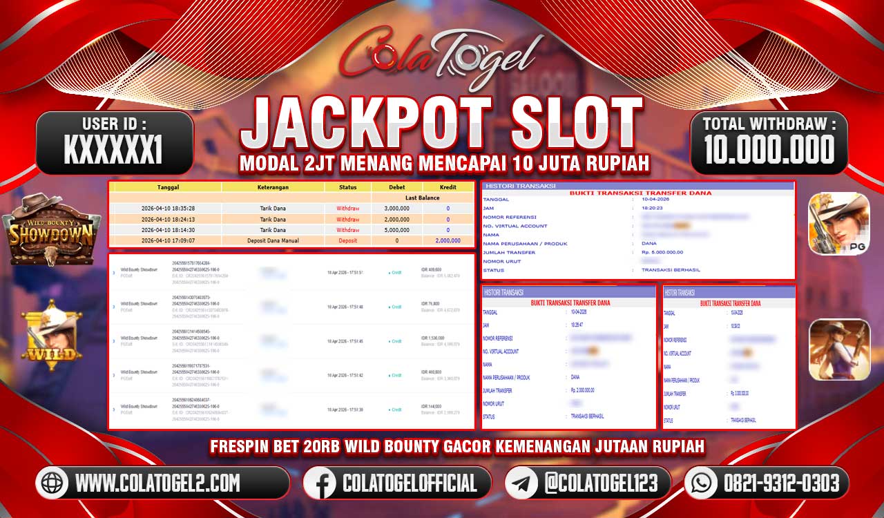 JACKPOT SLOT GACORR!!