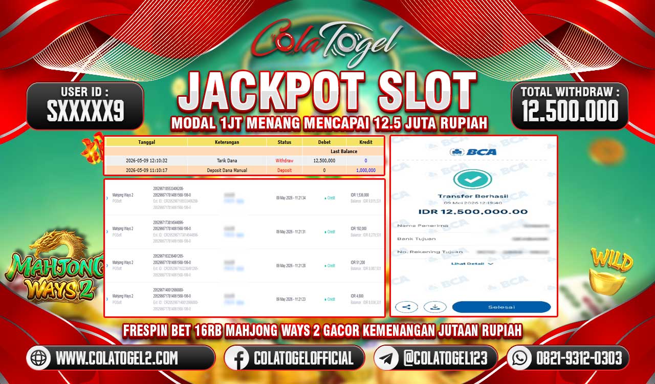 JACKPOT SLOT GACOR!!