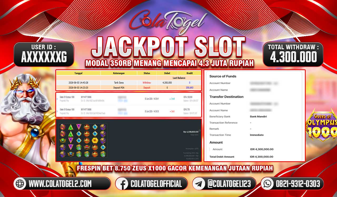JACKPOT SLOT GACOR!!