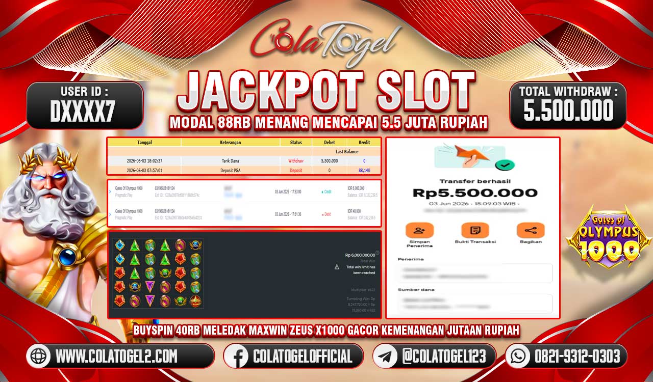 JACKPOT SLOT GACOR!!