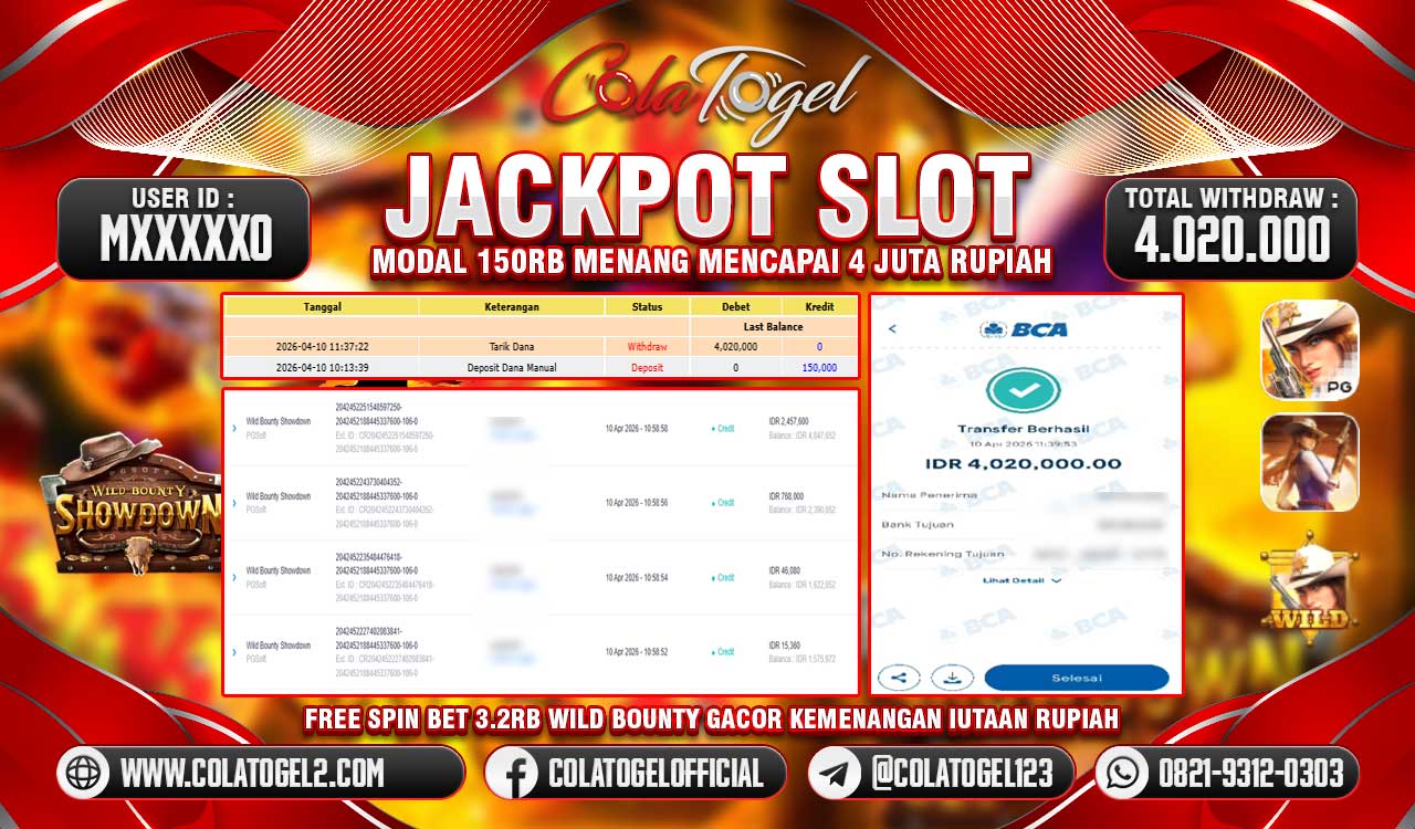 JACKPOT SLOT GACORR!!