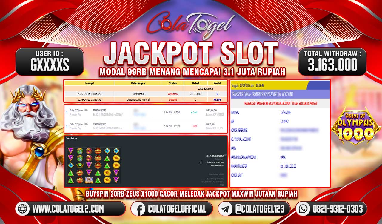 JACKPOT SLOT GACOR!!