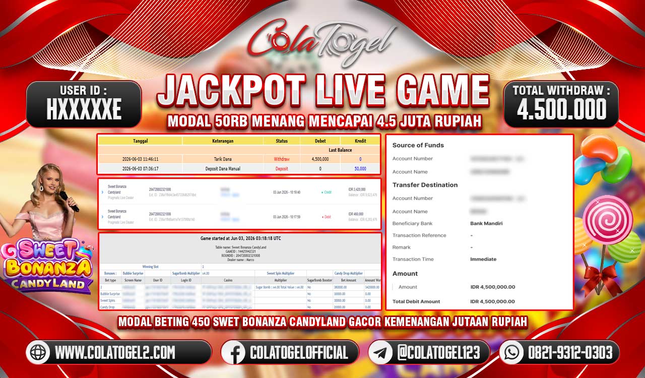 JACKPOT LIVE GAMES GACOR!!