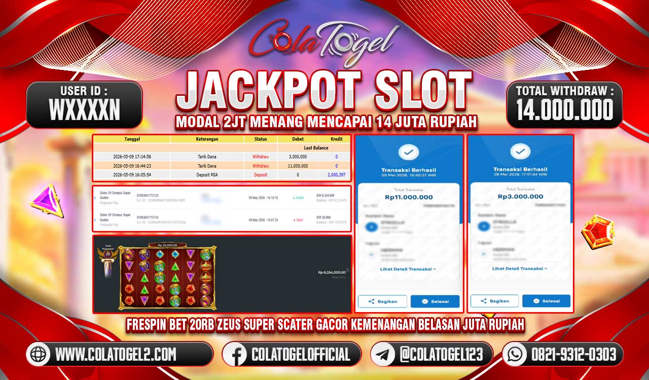 JACKPOT SLOT GACOR!!