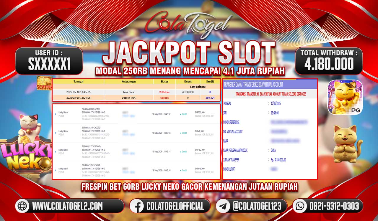 JACKPOT SLOT GACOR!!