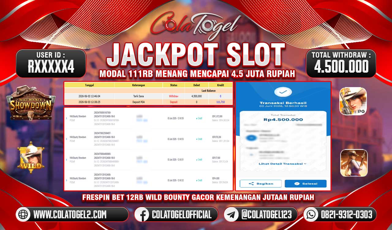 JACKPOT SLOT GACOR!!
