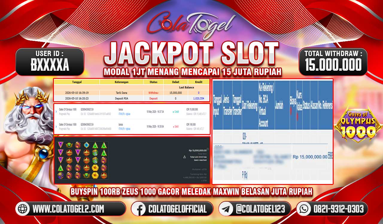JACKPOT SLOT GACOR!!