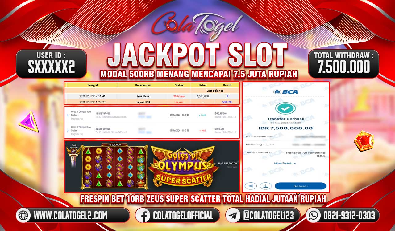 JACKPOT SLOT GACOR!!