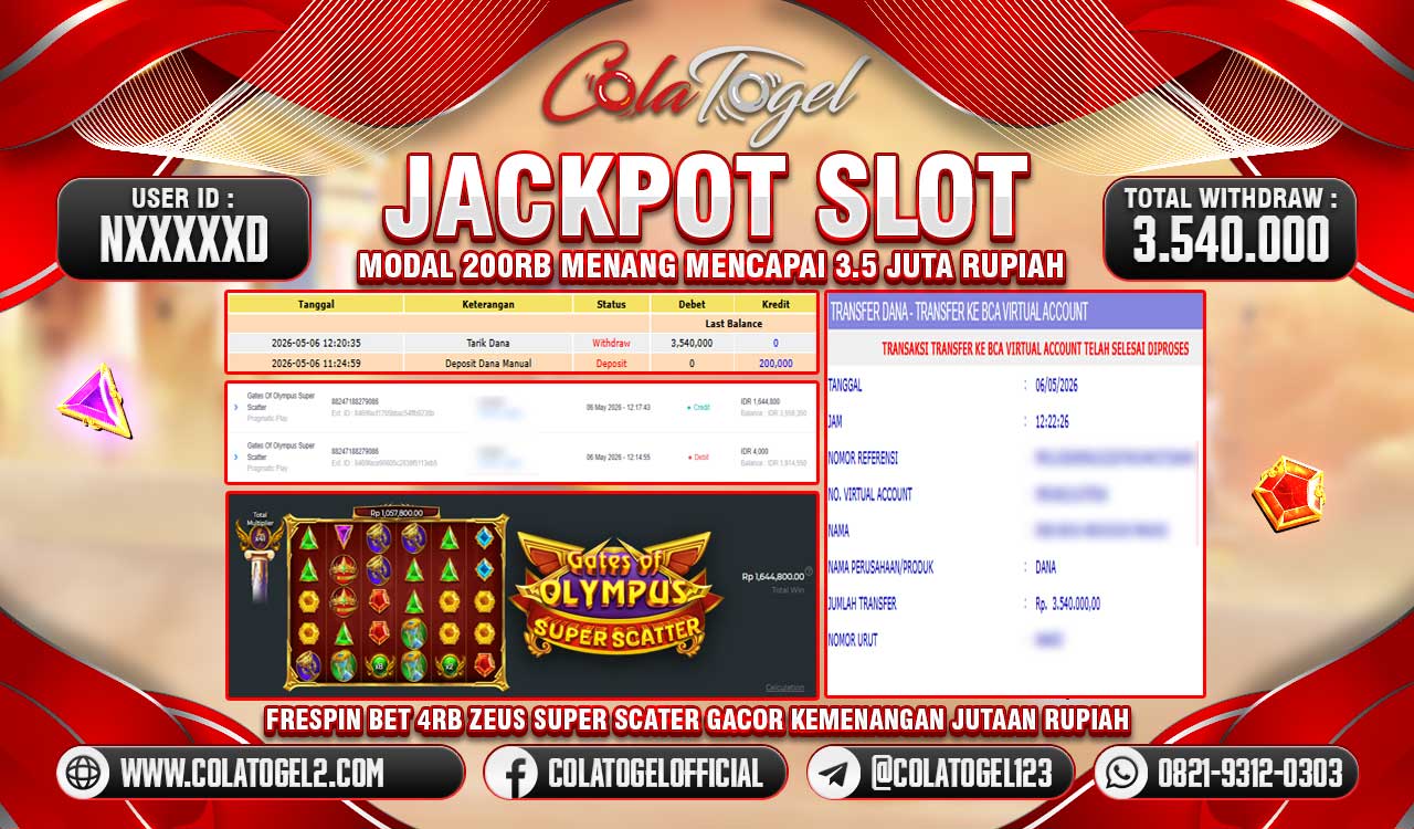 JACKPOT SLOT GACOR!!