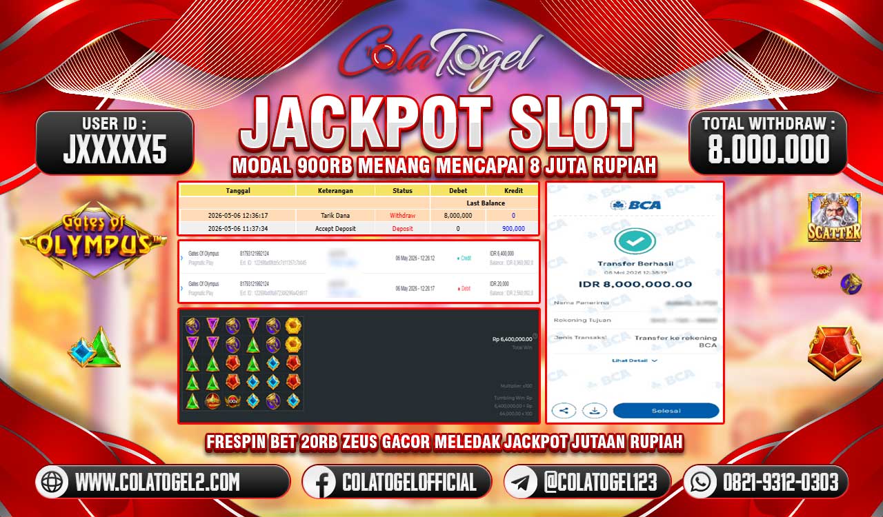JACKPOT SLOT GACOR!!