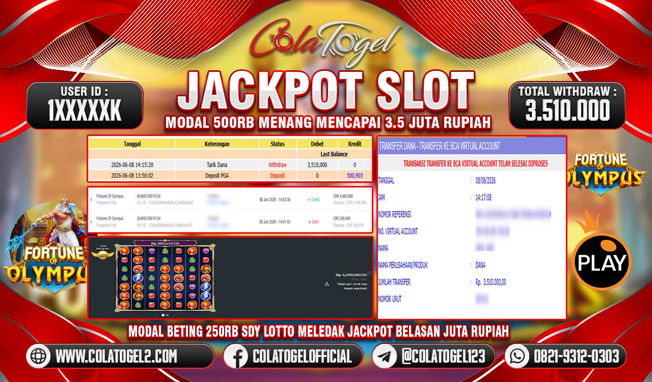 JACKPOT SLOT GACOR!!