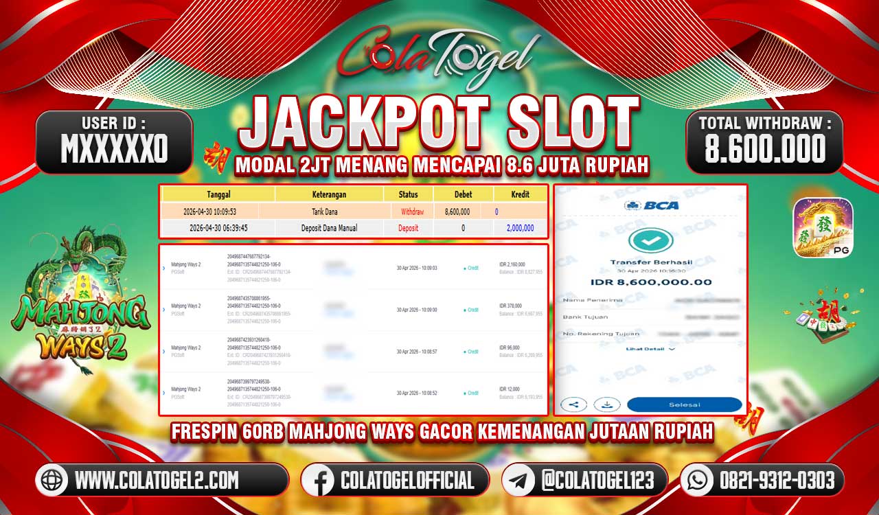JACKPOT SLOT GACOR!!