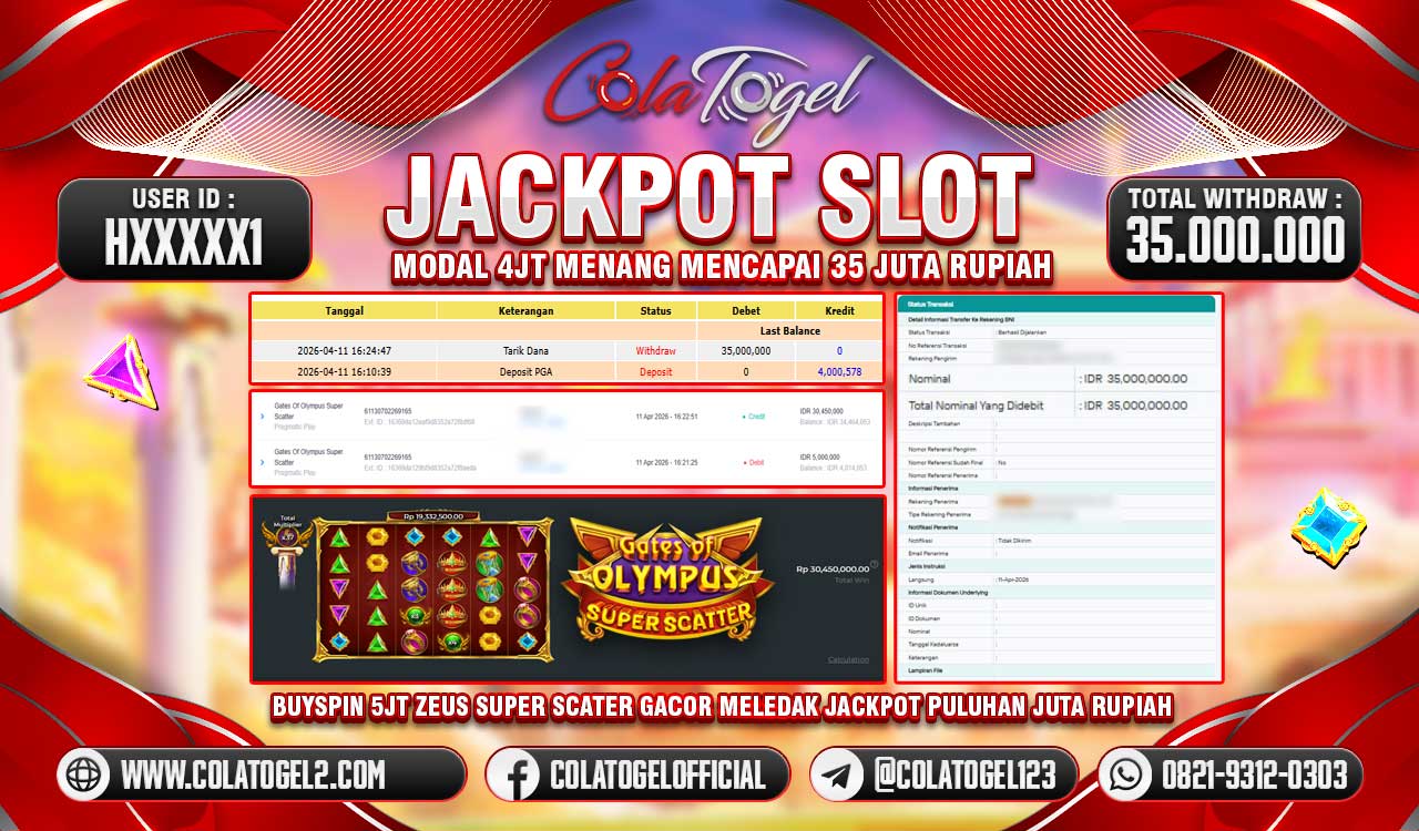 JACKPOT SLOT GACORR!!