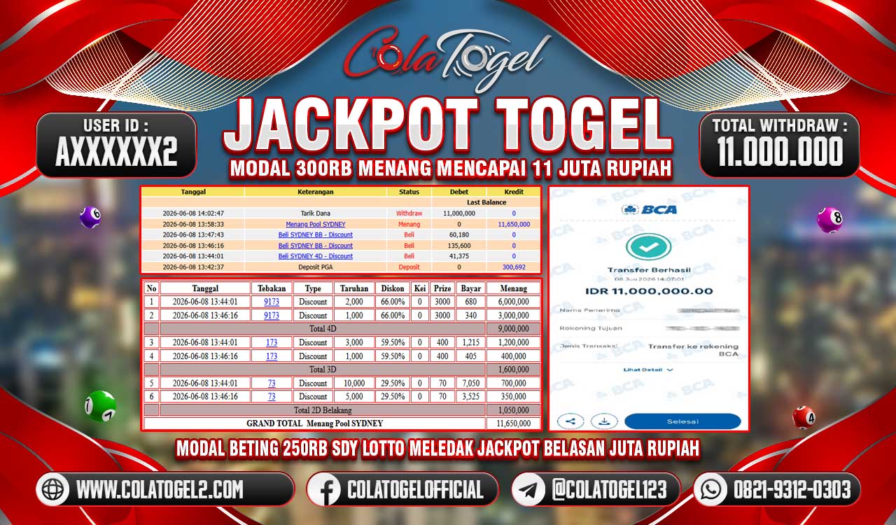 JACKPOT TOGEL GACOR!!