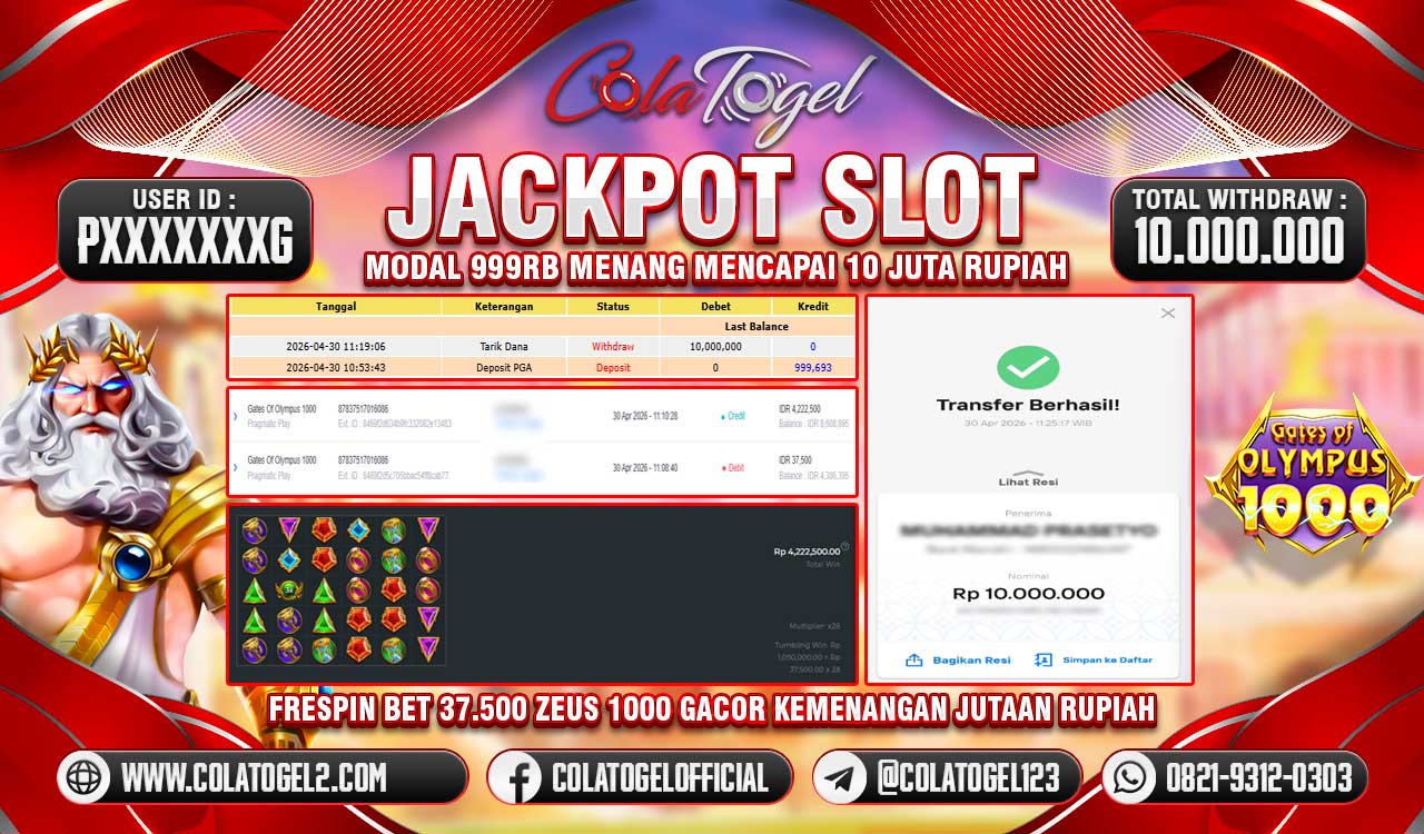 JACKPOT SLOT GACOR!!