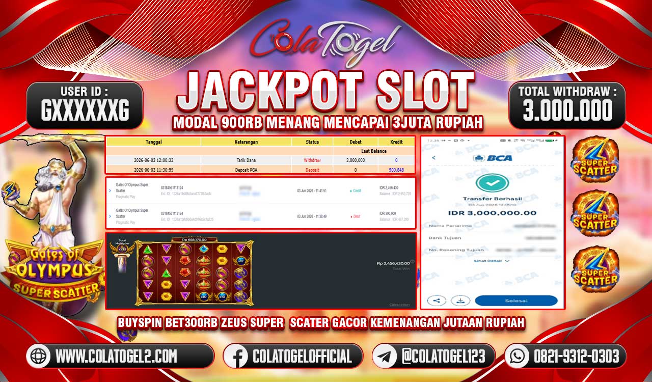 JACKPOT SLOT GACOR!!