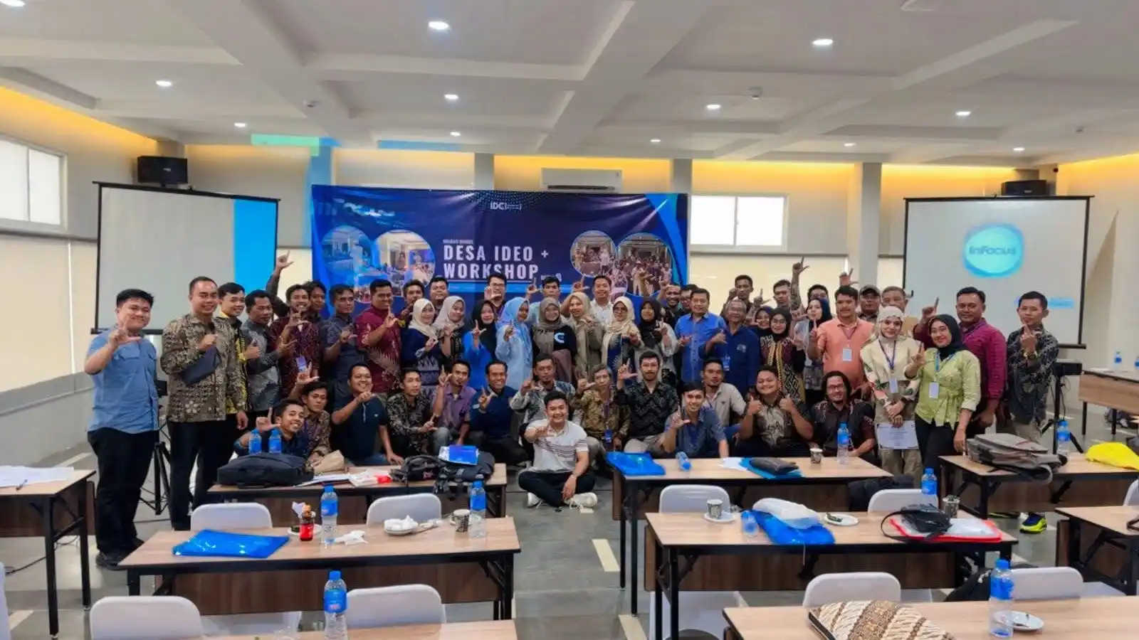 Ikut Seminar IDN desa untuk pelatihan keuangan bumk