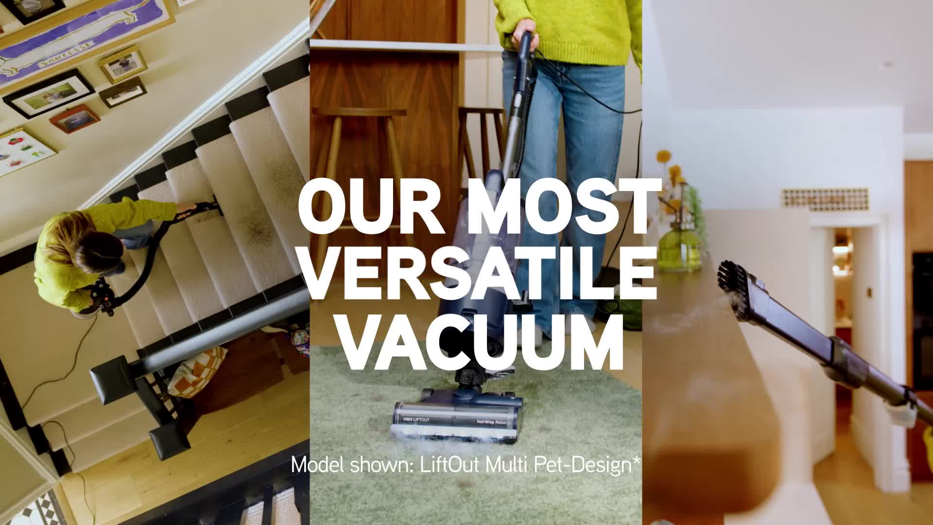 VAX LiftOut Multi Pet Corded Upright Vacuum Cleaner