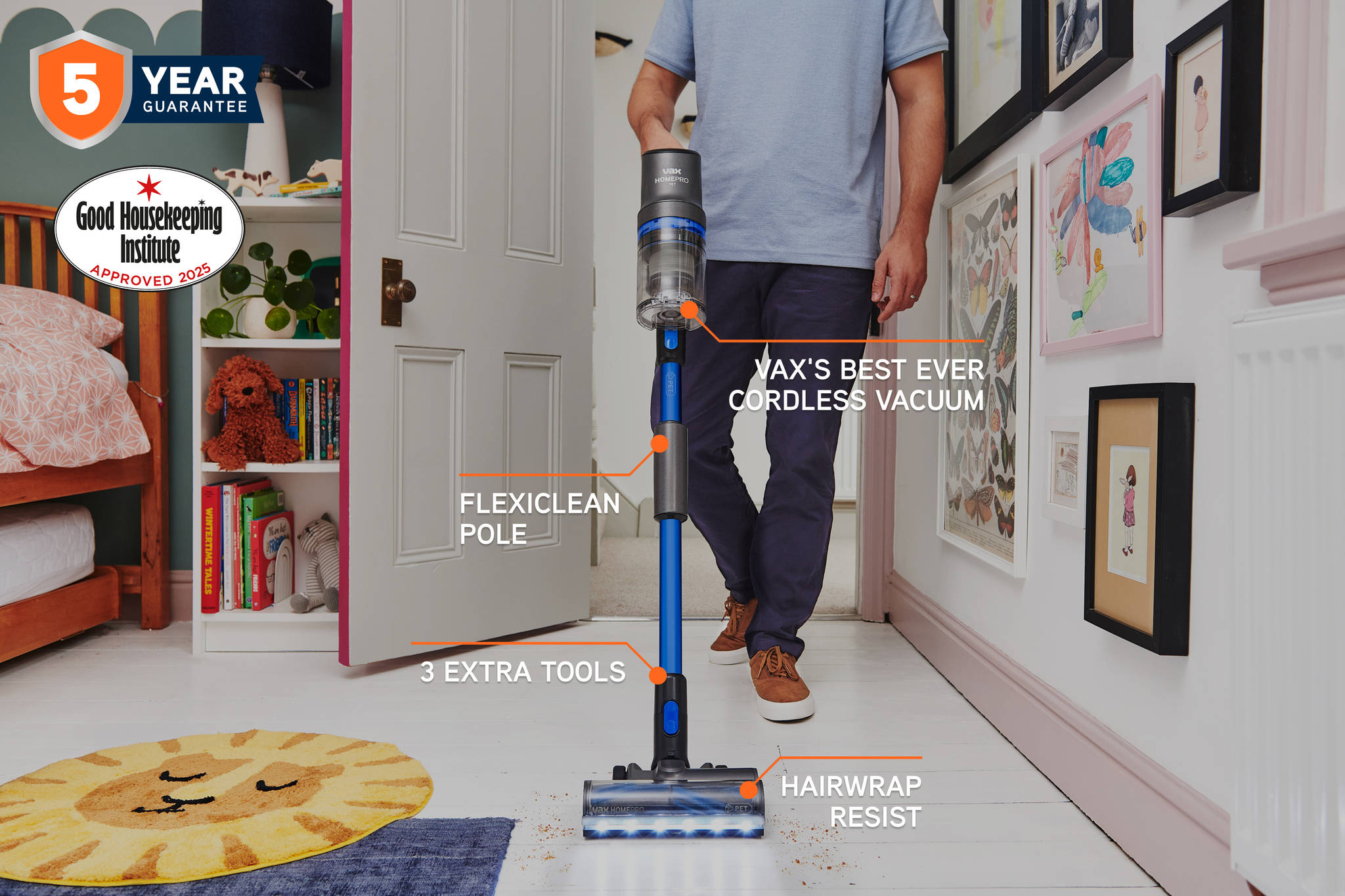 VGID GALLERY/Vacuum Cleaners/HomePro Range/SKU3 - HomePro Pet/Image_02_Homepro_Pet_-_3840x2560_72DPI_Web