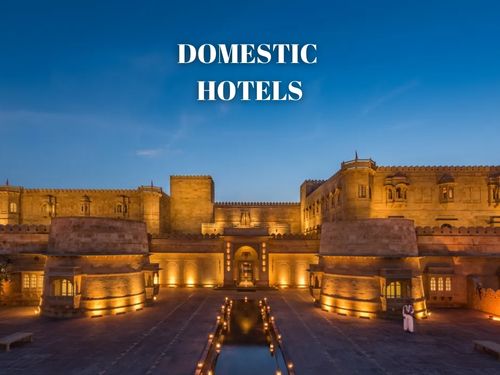 Domestic Hotels Domestic Hotels