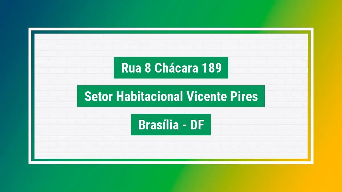 📍Vicente pires, rua 8, chácara 230A, lote 2A ⏰Todos os dias: 19h às 2