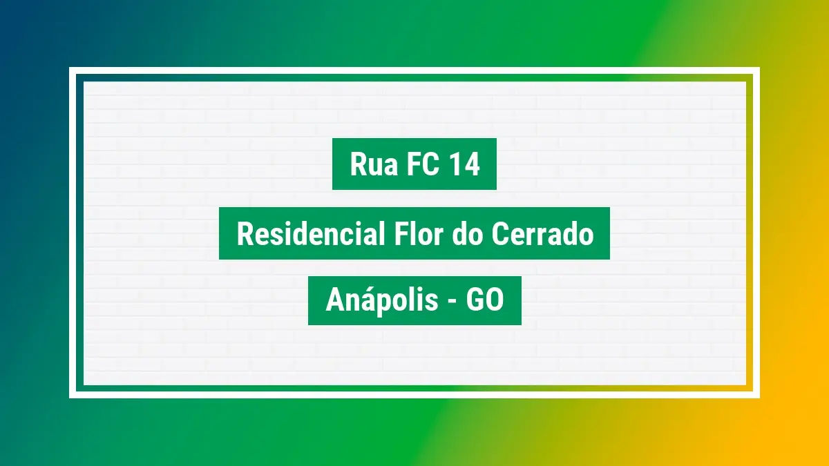 Rua bf42 cep rua bf42 consulta endereço por cep 74477130 GO