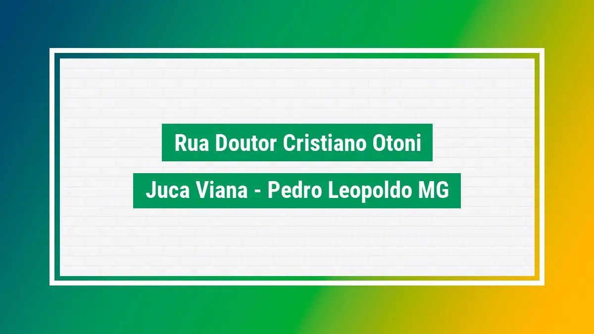 Rua doutor cristiano otoni cep 33250202 busca cep correios