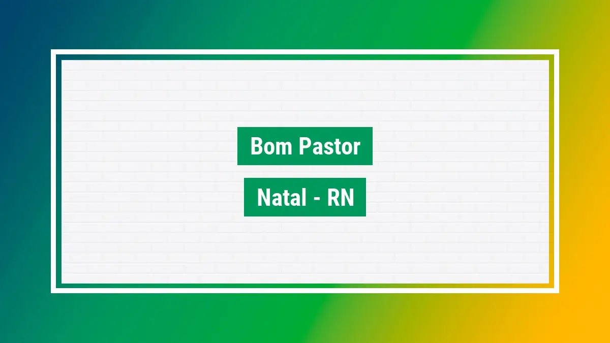 Bom Pastor, Natal - RN Cod: 394