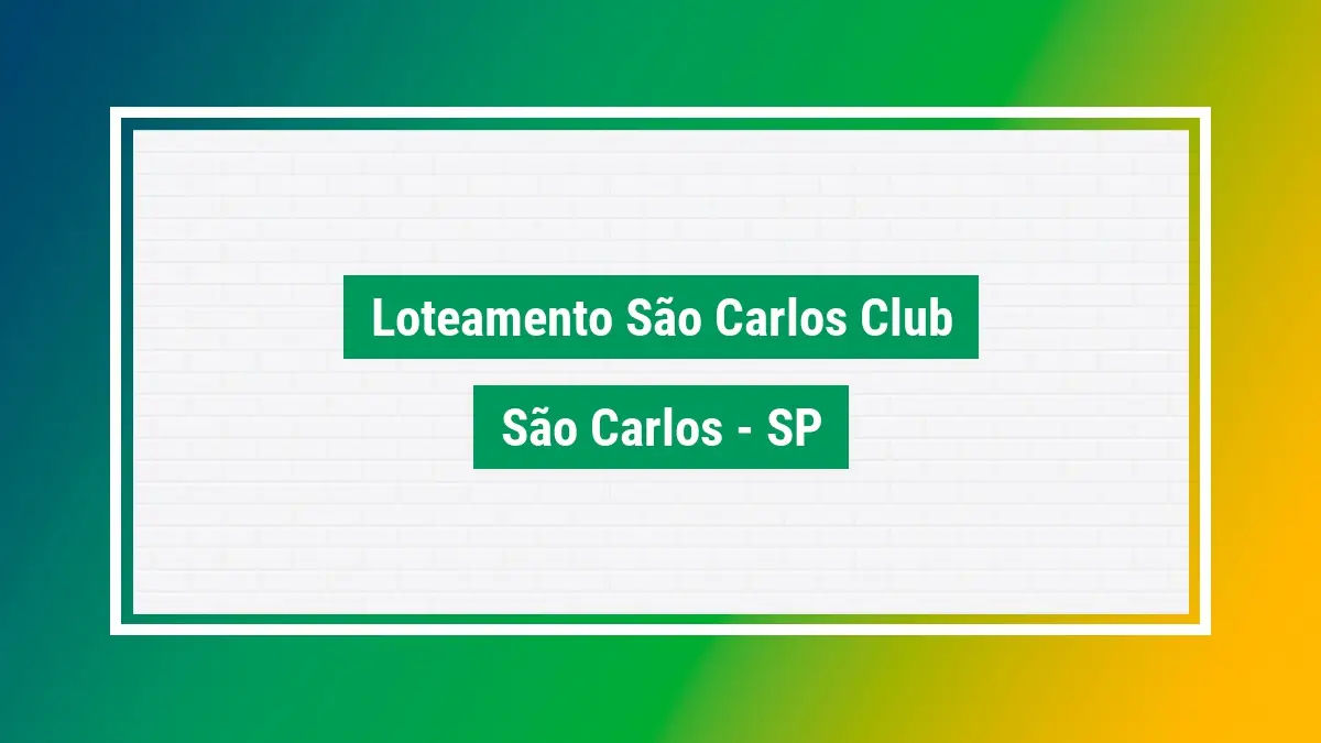 SAO CARLOS CLUB em São Carlos, SP - Consulta Empresa