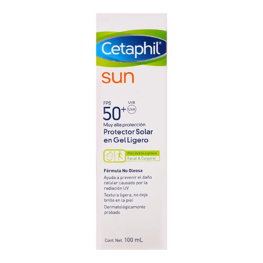 Imagen de Cetaphil Sun FPS 50+ Gel 100 ml - Protector Solar