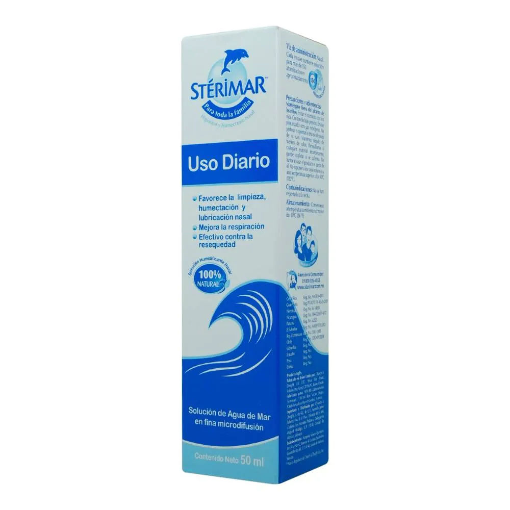 Imagen de Stérimar Agua de Mar 50 ml Solución Nasal - Uso diario