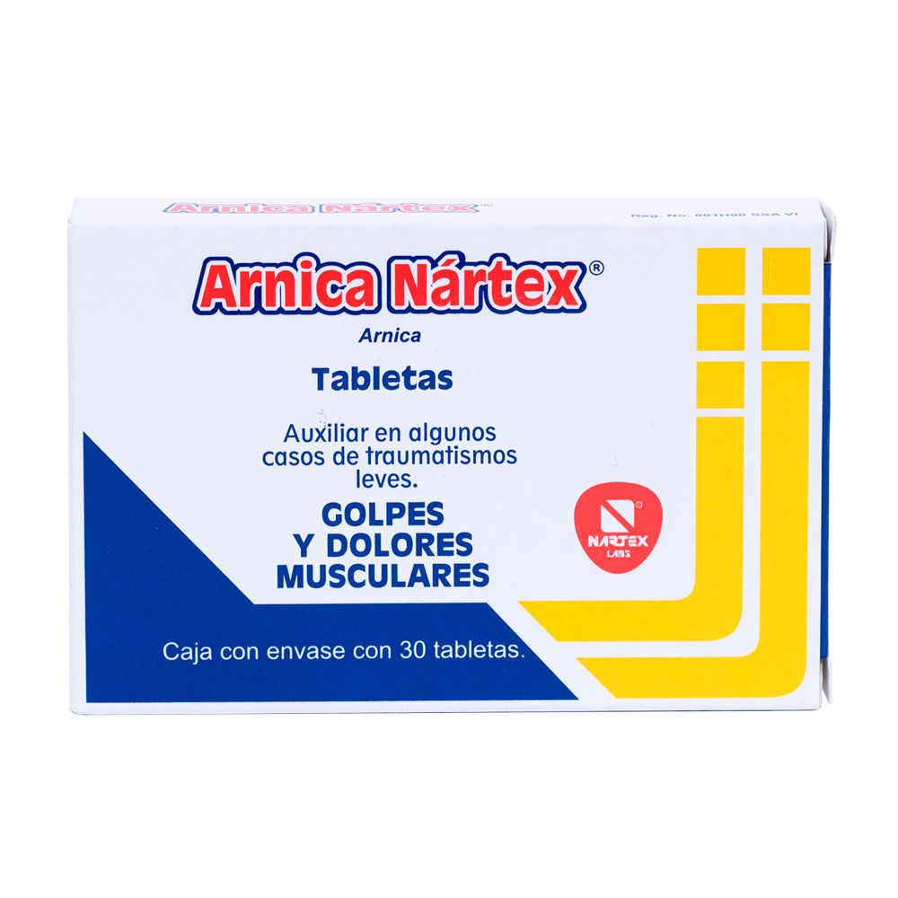 Imagen de Arnica Nártex Tabletas