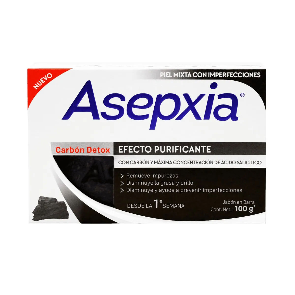 Imagen de Carbón Detox Jabón
