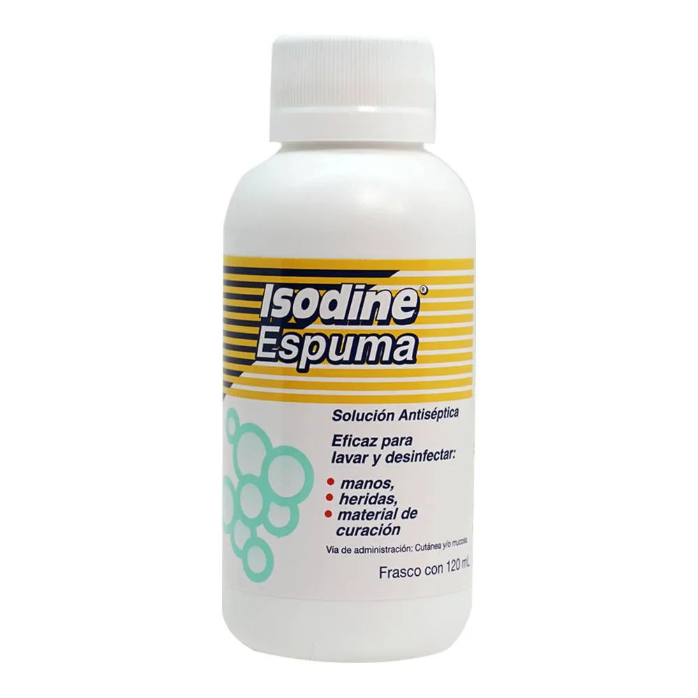 Imagen de Isodine Espuma Povidona Yodada 8 g/100 ml Espuma tópica - Sanfer