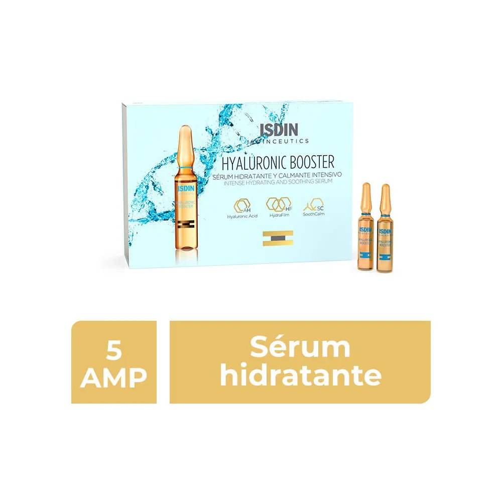 Imagen de Isdinceutics Hyaluronic Booster Suero en Ampolletas - ISDIN