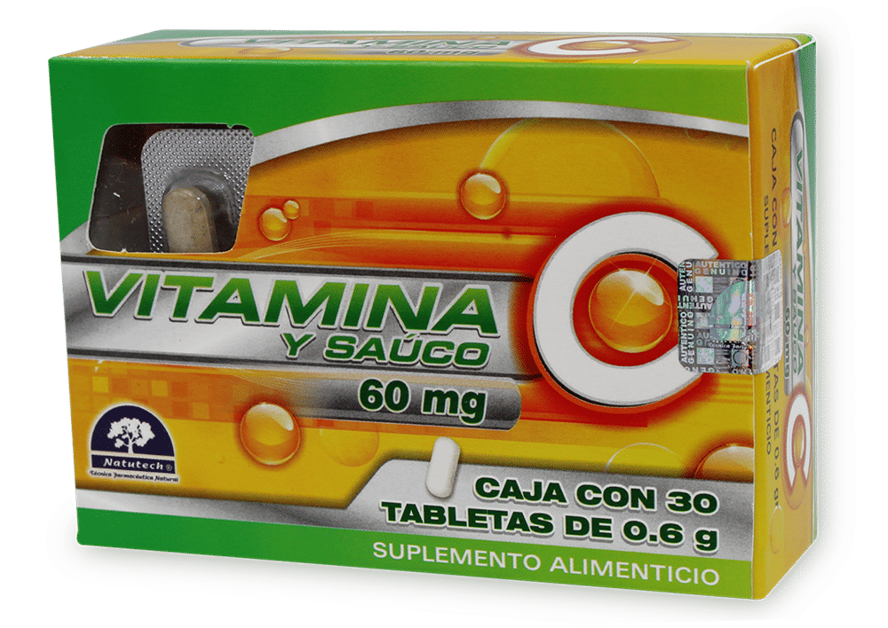 Vitamina C y Sauco