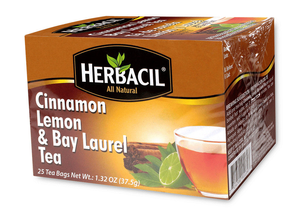 Imagen de Herbacil Té de Canela, Limón y Laurel 25 sobres