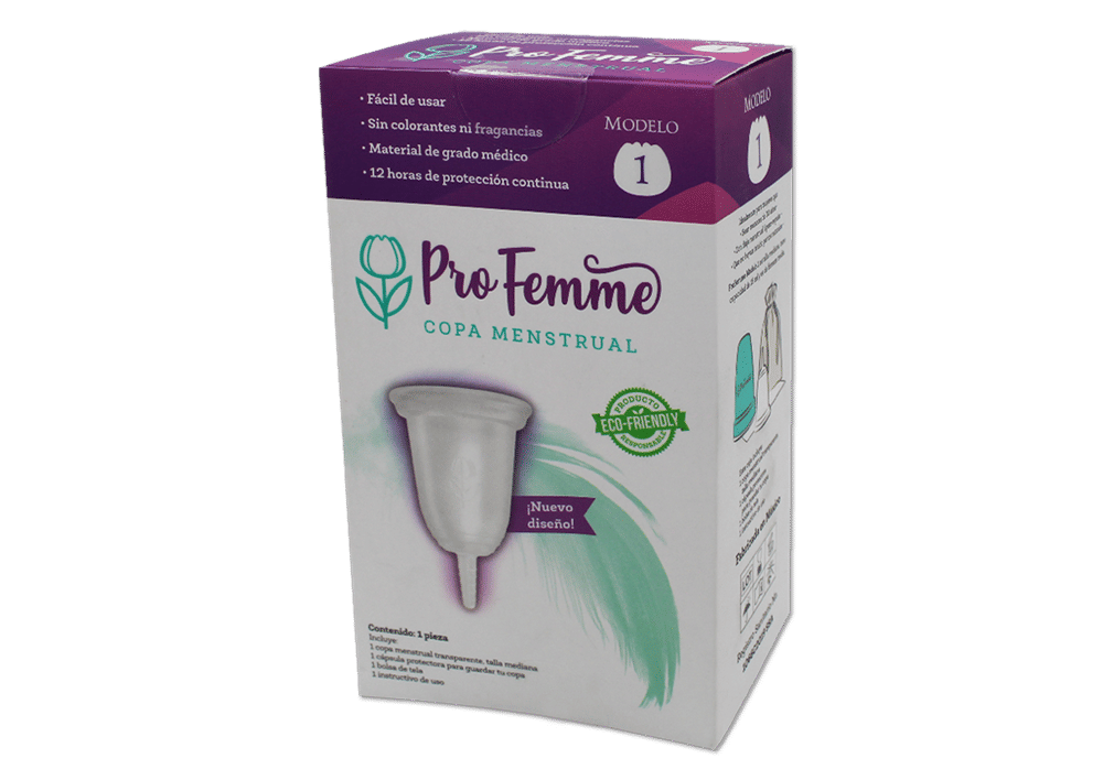 Imagen de ProFemme Copa Menstrual Modelo 1