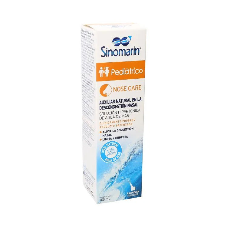 Imagen de Sinomarin Pediátrico Agua de Mar 2.3% Solución Nasal en Spray 100 ml