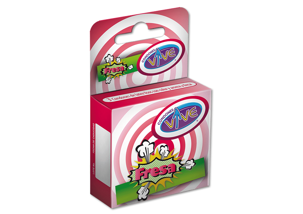 Imagen de Vive Colors Liso Lubr Fresa