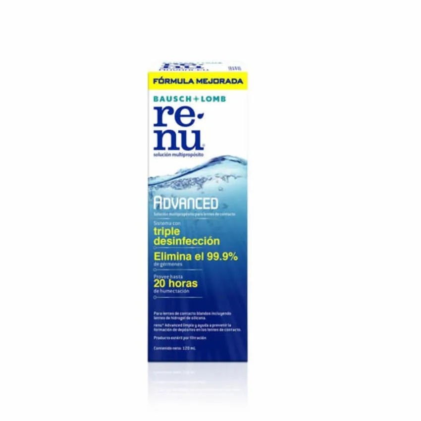 Renu Advanced Triple Desinfección