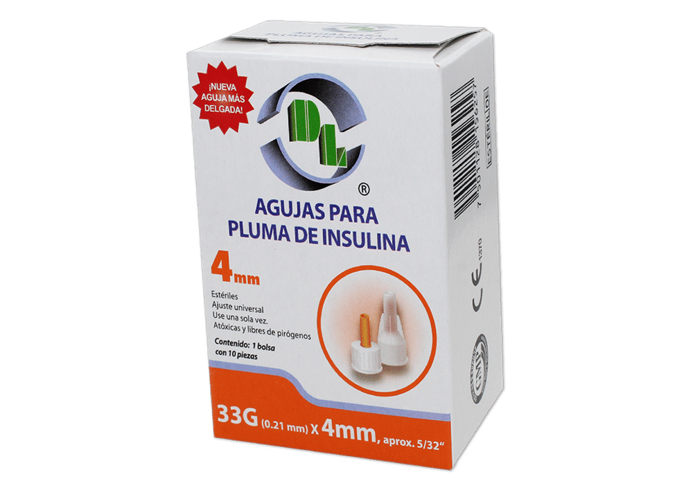 Agujas para Pluma de Insulina