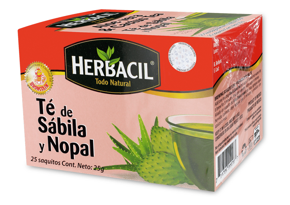 Imagen de Té de Sábila y Nopal