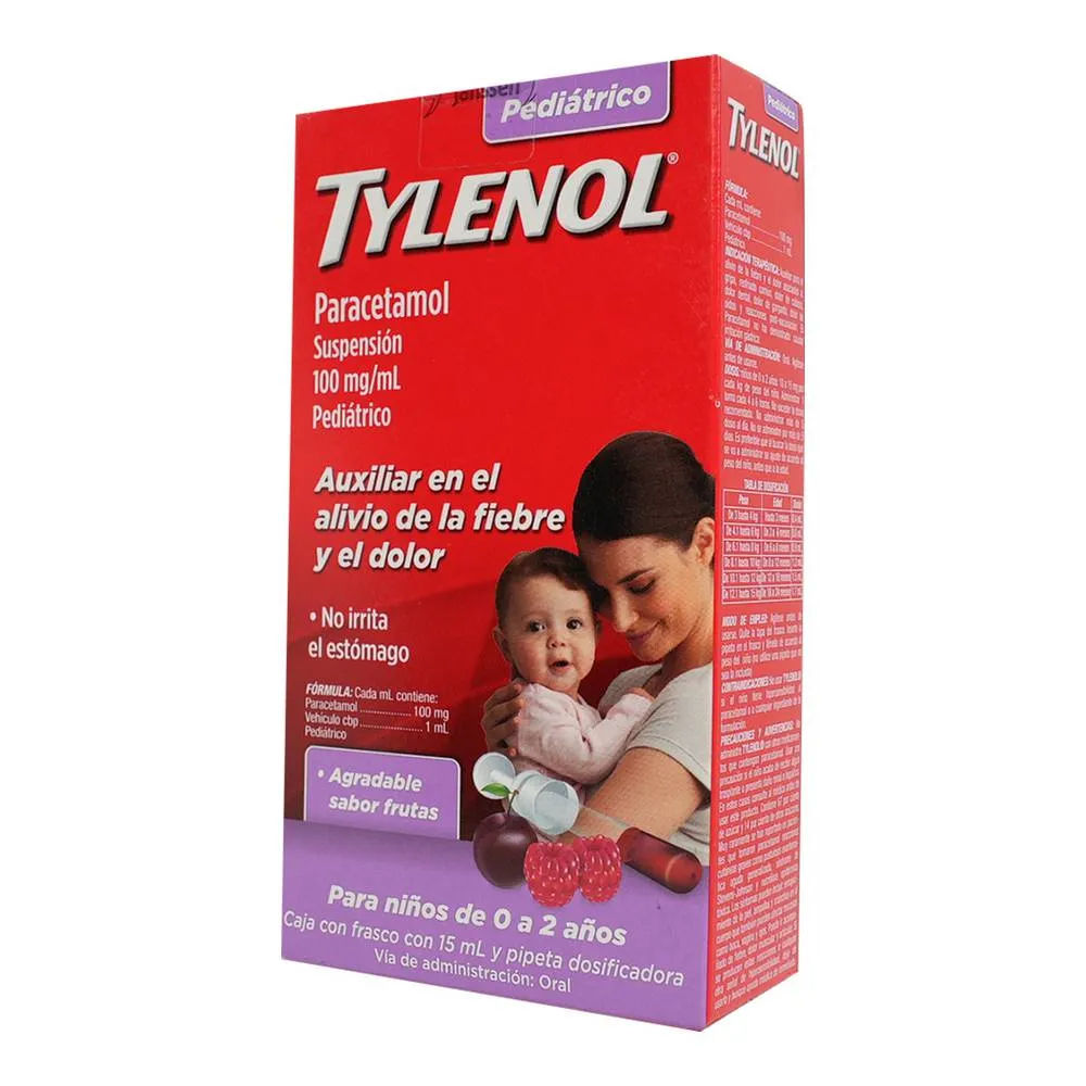 Imagen de Tylenol Sabor Cereza