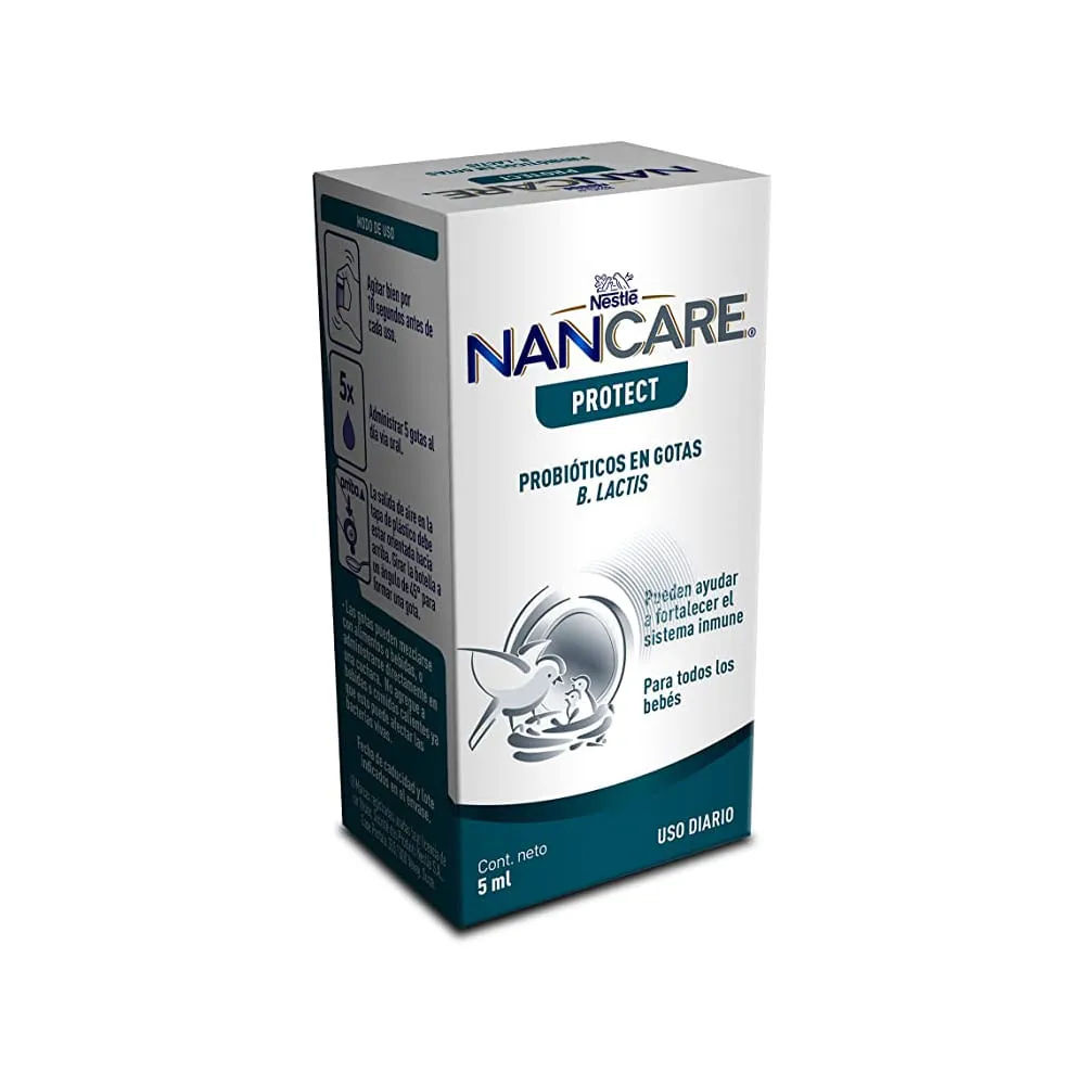 Imagen de Nan Care Protect Probióticos Bifidobacterium lactis 5 ml Gotas