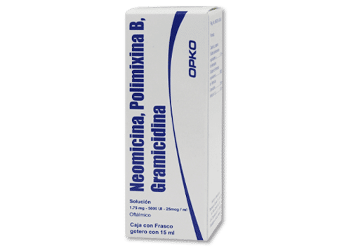 Imagen de Neomicina/Polimixina B/Gramicidina