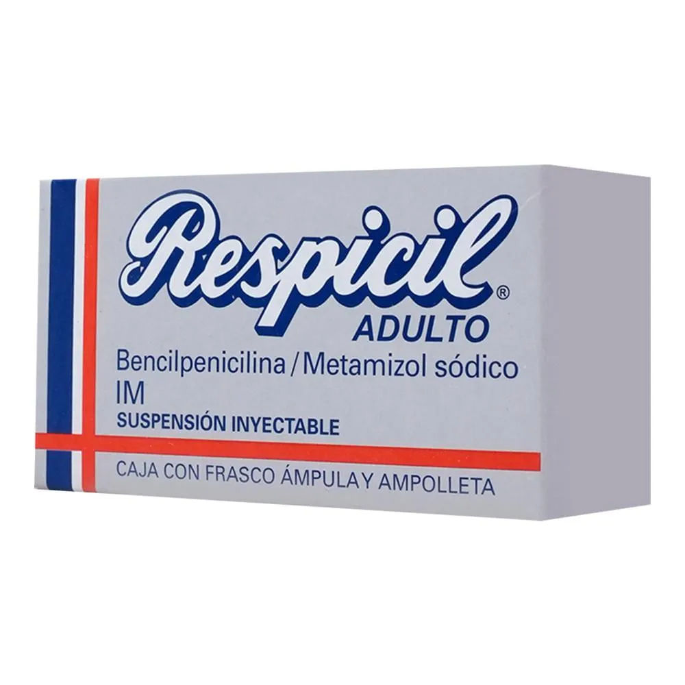 Imagen de Respicil Adulto Penicilina G Sódica / Metamizol Sódico Solución Inyectable