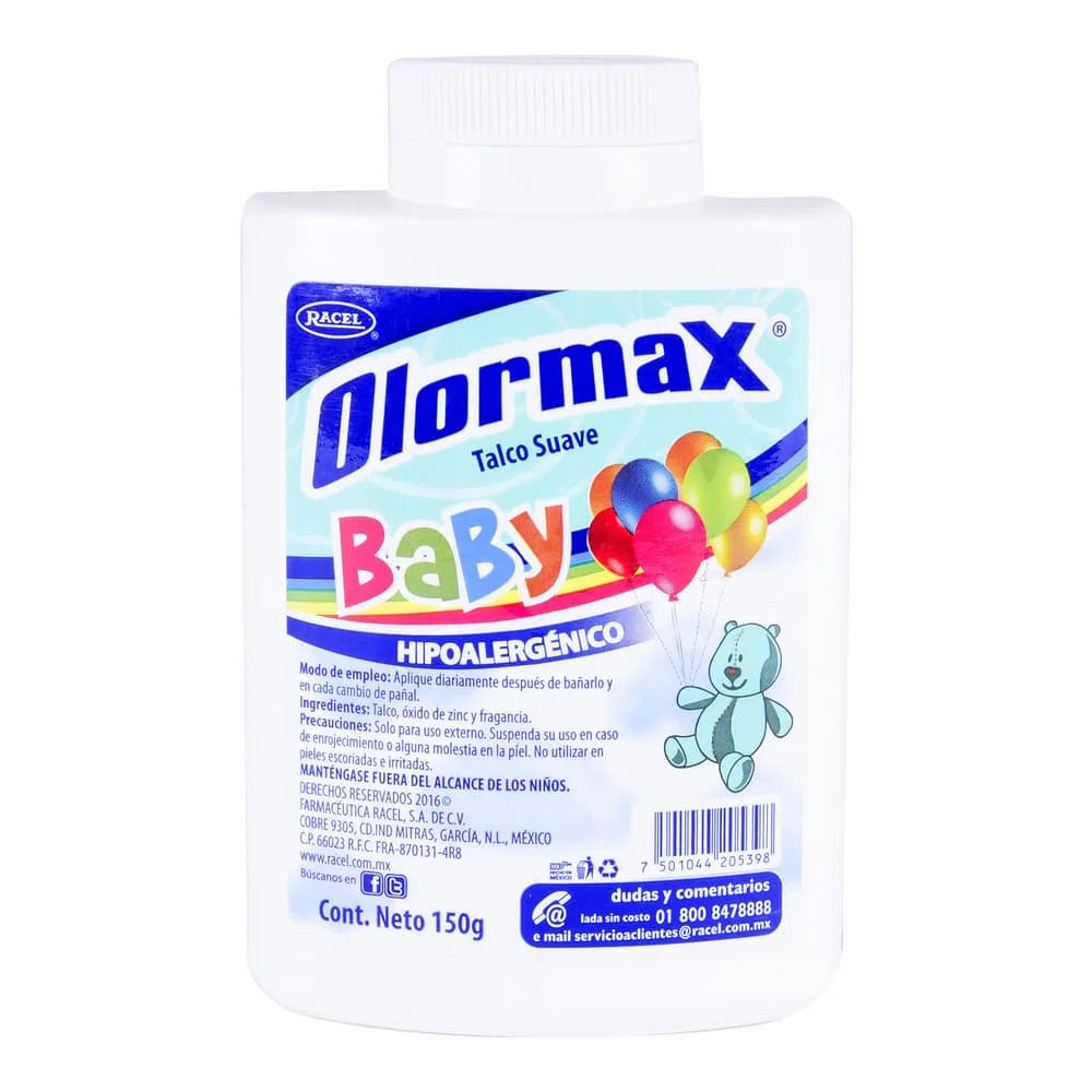 Imagen de Olormax Baby Talco