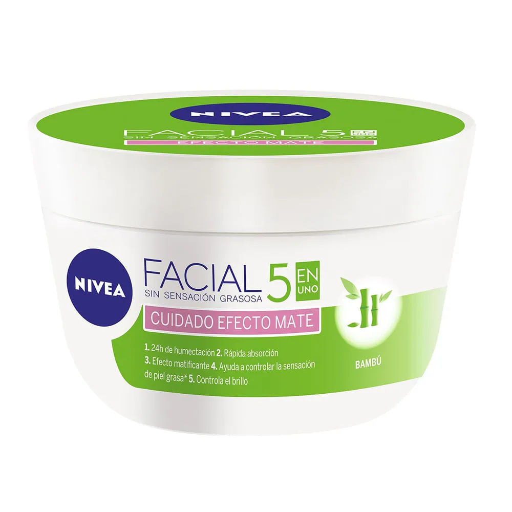 Crema Facial 5 En 1